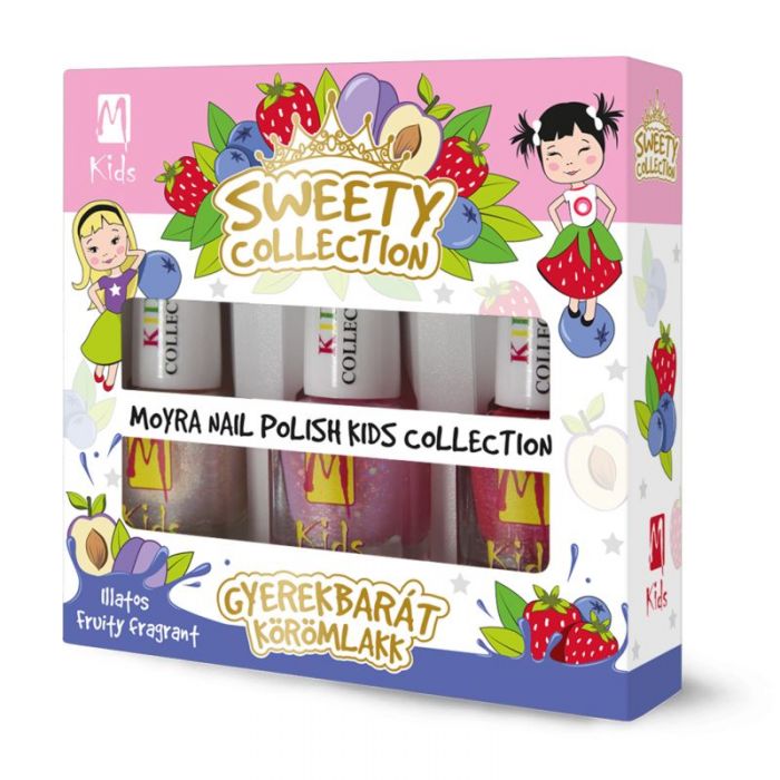 Moyra Zestaw lakierów Kids Collection - Sweety